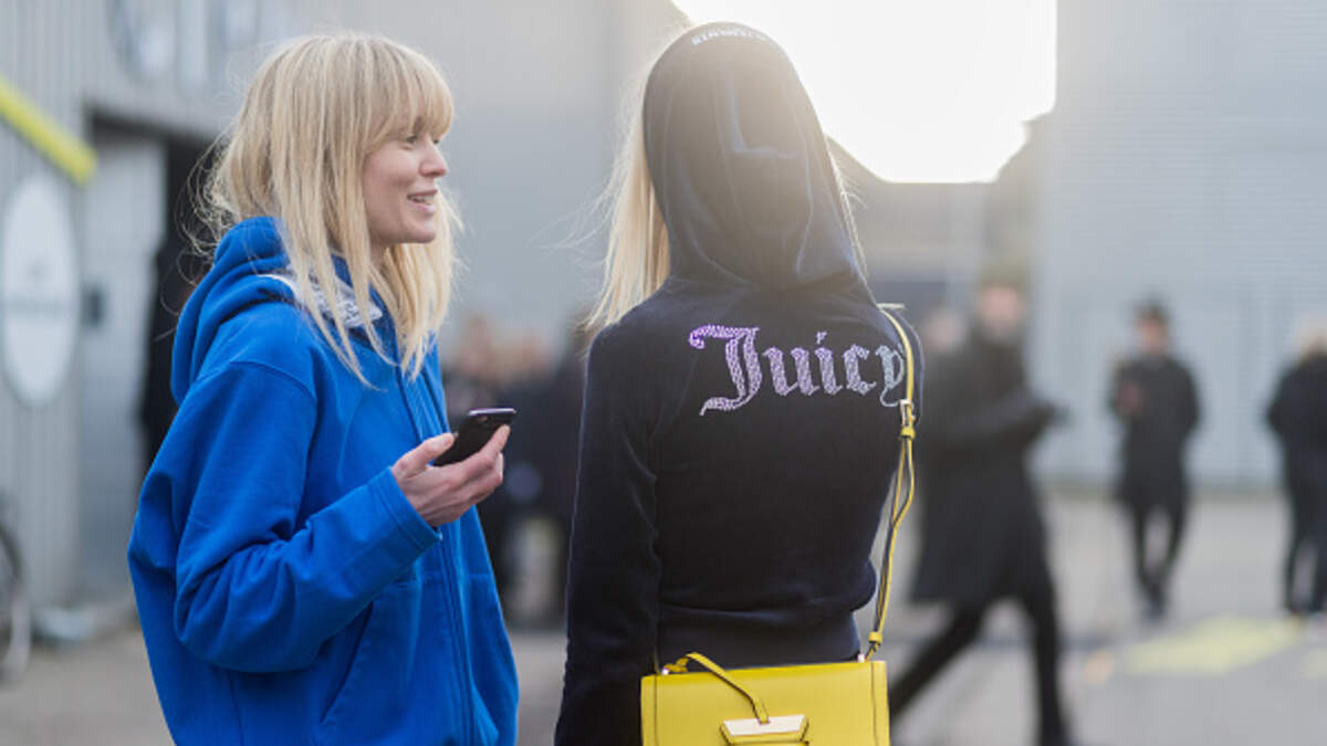 Juicy Couture tracksuits just made a cozy comeback