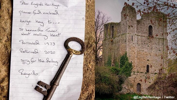 Key 'Borrowed' from British Tower Returned Nearly 50 Years Later
