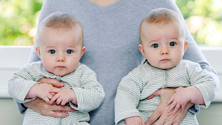 BABY BOY & MOM ARE TWINS! 