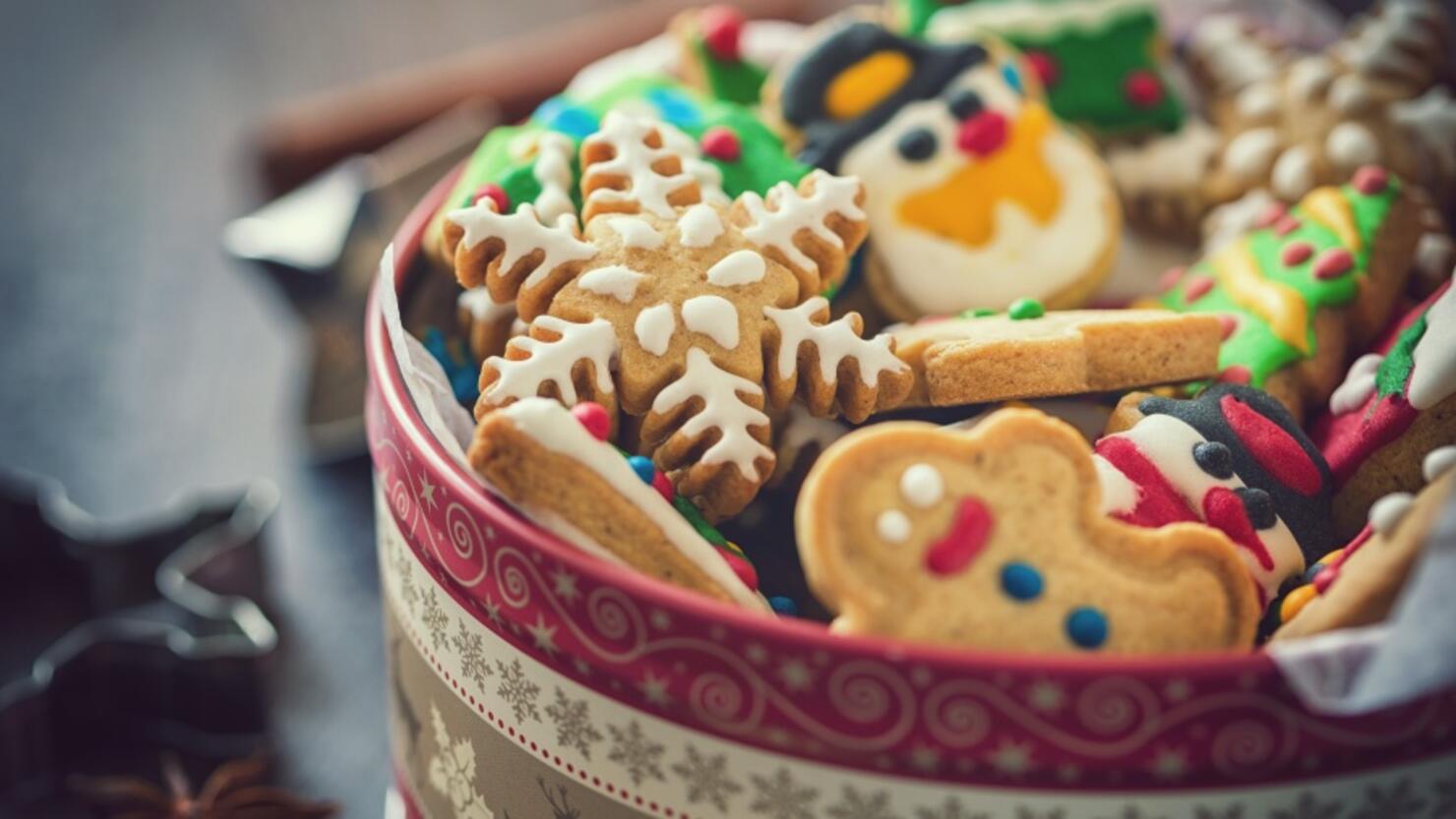 Homemade Christmas Gingerbread Cookies