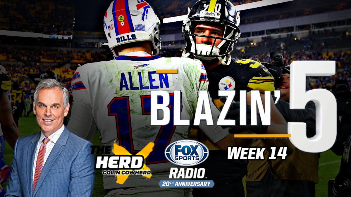 Colin Cowherd's Week 14 Blazing 5 Picks