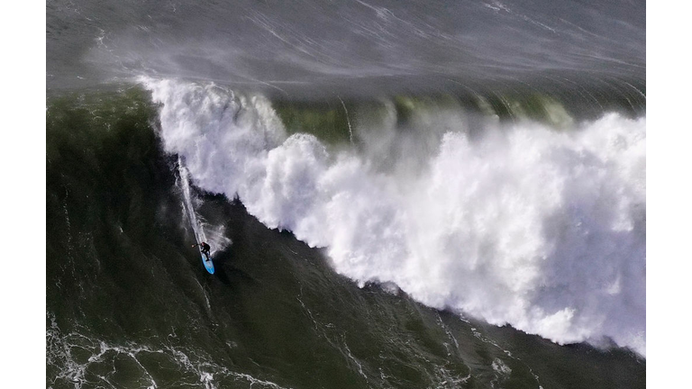 Giant Waves Hit Northern California