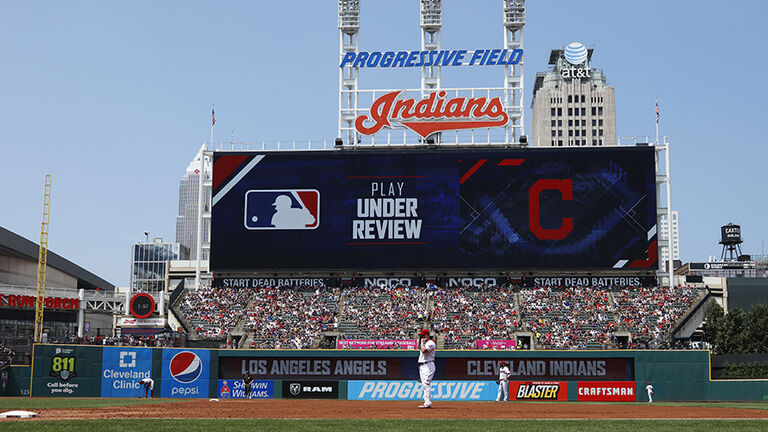 Los Angeles Angels v Cleveland Indians