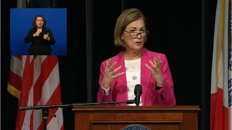 Iowa Governor Kim Reynolds