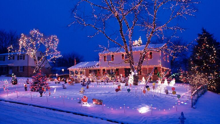 Outside Christmas ornaments