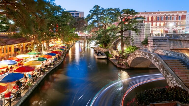 Riverwalk, San Antonio, Texas, America