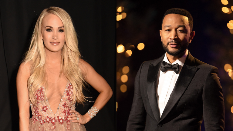 Carrie Underwood, John Legend Sing 'Hallelujah' At 'Global Citizen Prize'