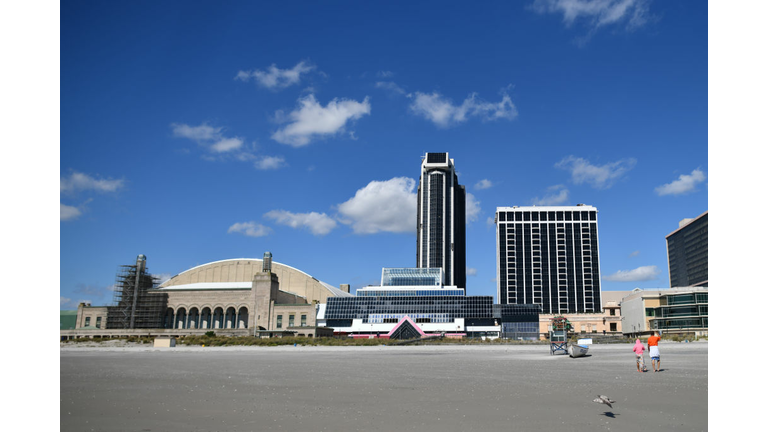 Atlantic City Prepares For Demolition Of Trump Plaza Hotel And Casino