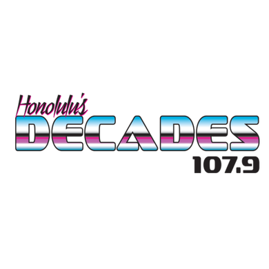 Honolulu's Decades 107.9 logo