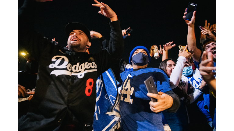 Dodgers Fans Celebrate First World Series Championship In 32 Years