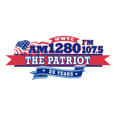 AM 1280 WWTC The Patriot logo