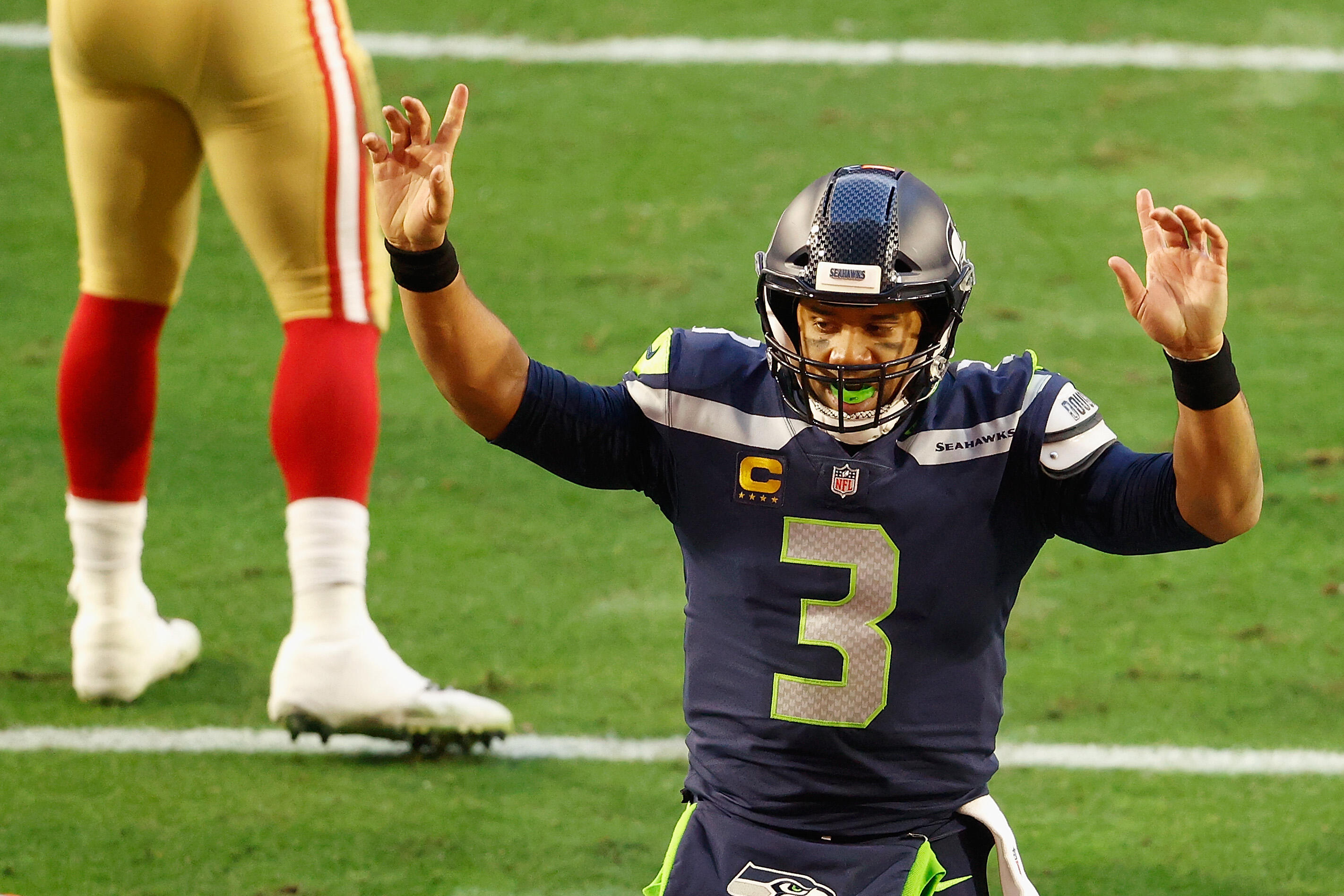 russell wilson super bowl audible