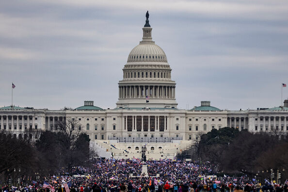 Trump Supporters Hold "Stop The Steal" Rally In DC Amid Ratification Of Presidential Election