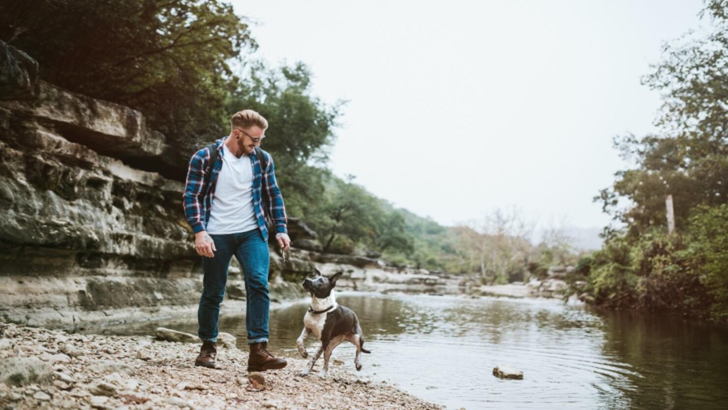 Austin River Adventure With Dog