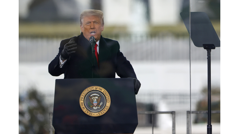 Trump Supporters Hold "Stop The Steal" Rally In DC Amid Ratification Of Presidential Election