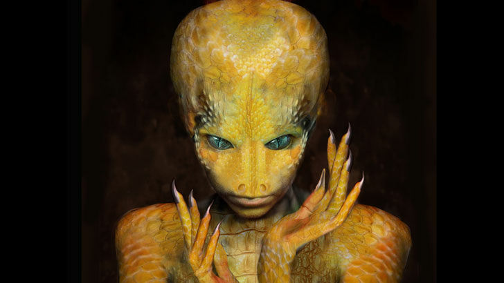 Campobasso Alien Illustrations