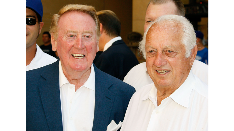 The Los Angeles Dodgers Honored On The Hollywood Walk Of Fame