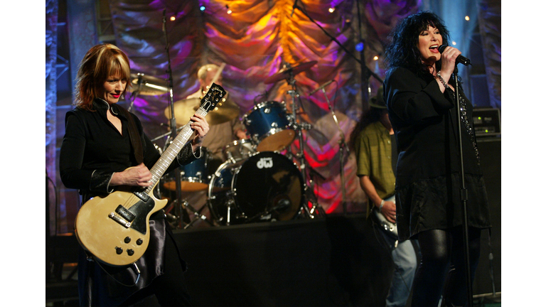 Ann Wilson Appears On 'The Tonight Show With Jay Leno' 