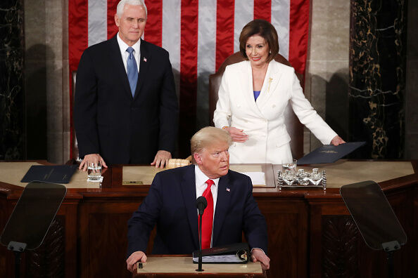 President Trump Gives State Of The Union Address