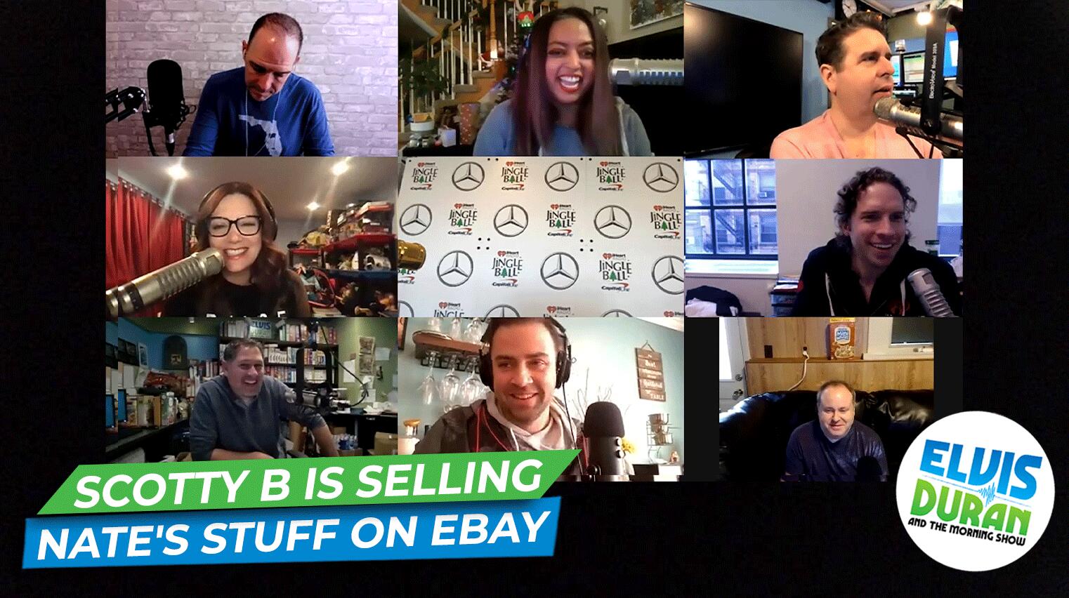 Scotty B Is Selling Straight Nate's Stuff On EBay | Elvis Duran And The ...