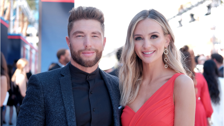 Chris Lane Gushes Over Lauren Bushnell As She Shows Off Baby Bump In Bikini