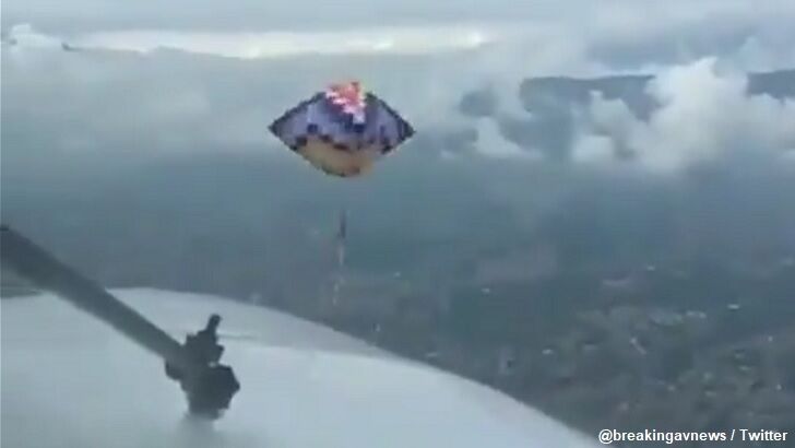 Watch: Airliner Nearly Collides with Balloon