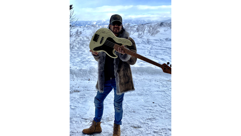 Nikki Sixx signed Fender Jazz Bass