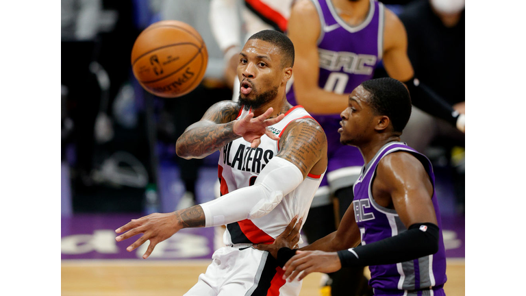 Portland Trail Blazers v Sacramento Kings