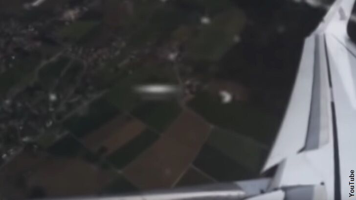 Airline Passenger Films UFO Near-Miss