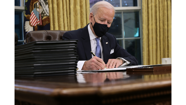 Joe Biden Marks His Inauguration With Full Day Of Events
