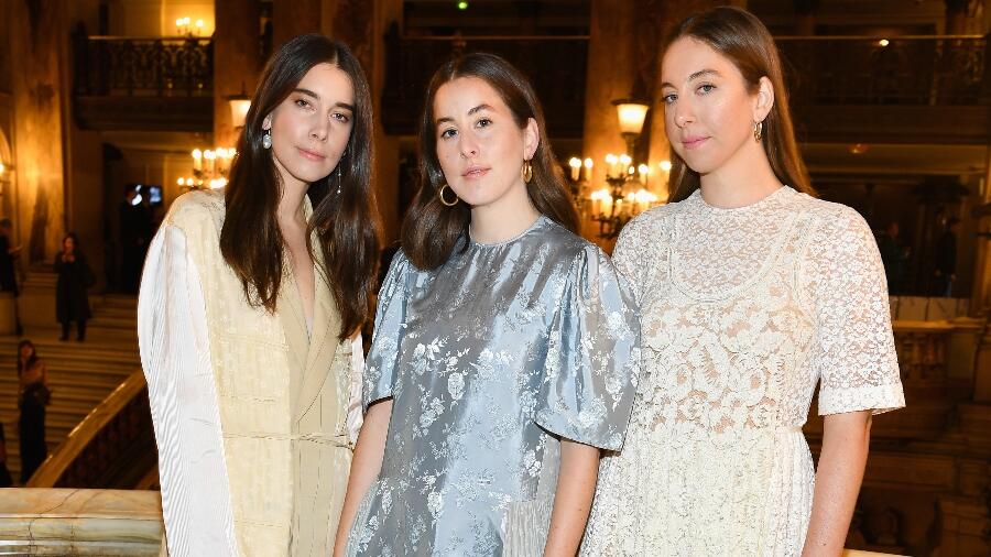 HAIM Models Their Favorite Outfits Proving Why They're The Vintage ...
