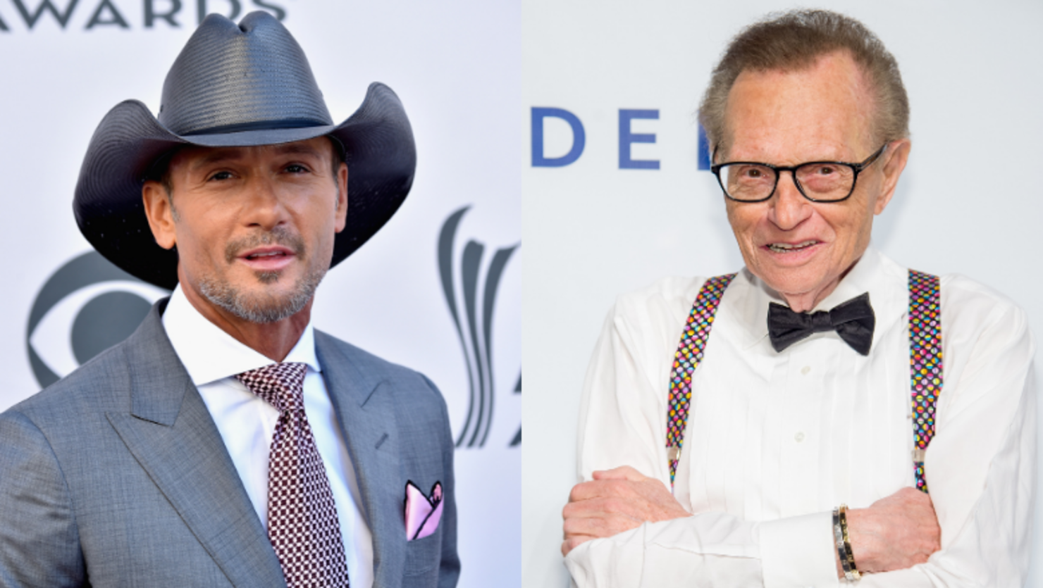 Tim McGraw Pays Tribute To Larry King: 'He Was One Of A Kind'