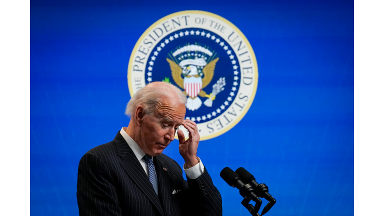 President Biden Signs Executive Order After Delivering Remarks On American Manufacturing