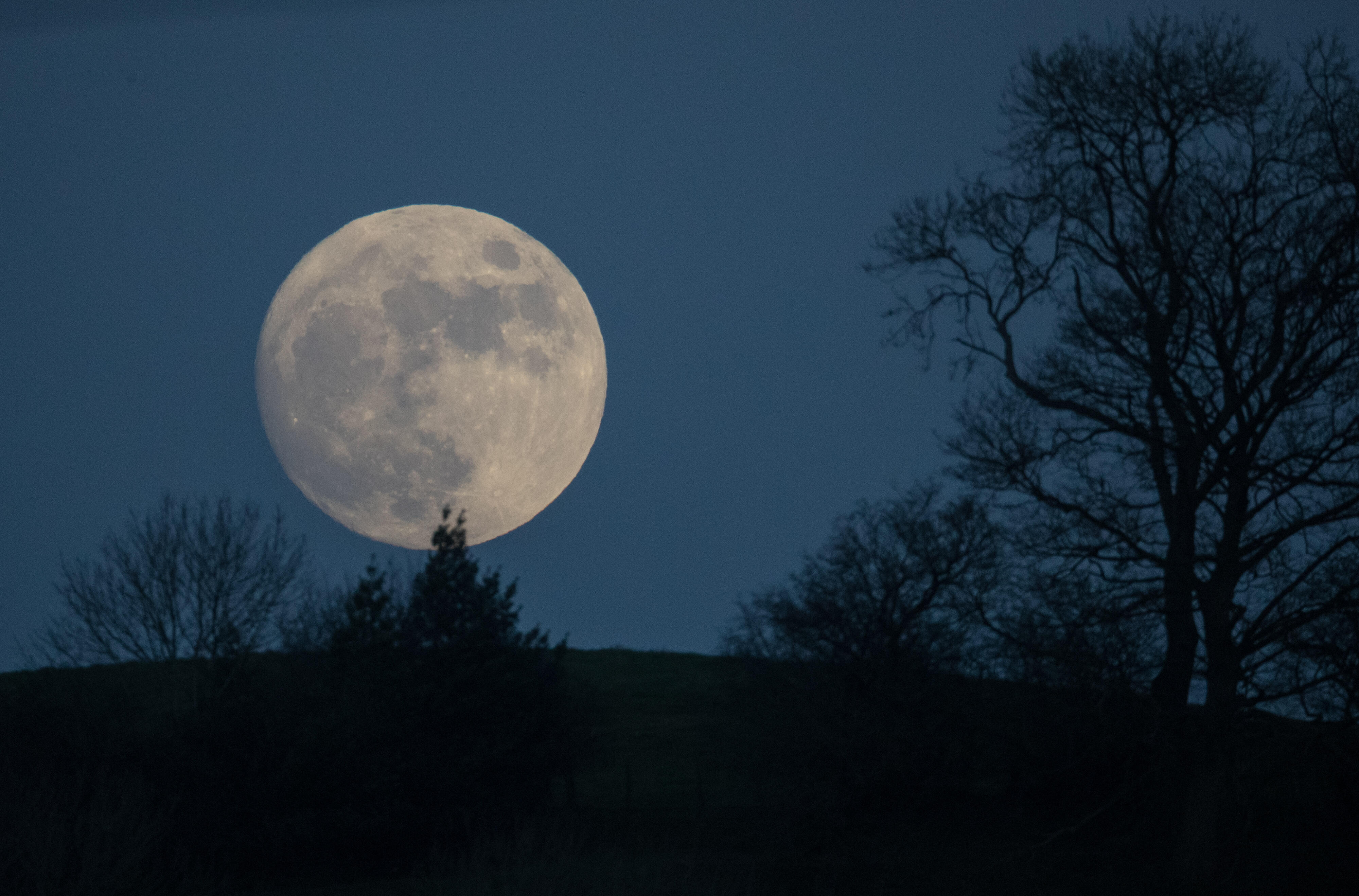 How Where To See The First Wolf Moon Of 2021 IHeart