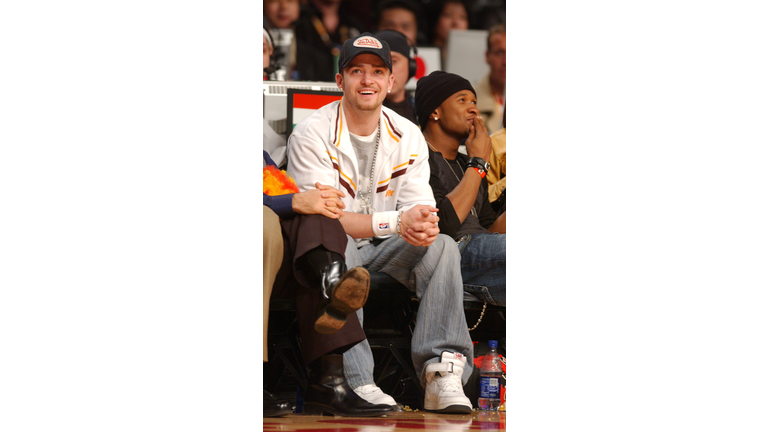 Celebrites at the 2003 NBA All-Star Game