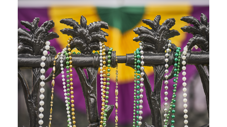 Mardi Gras Beads and Color