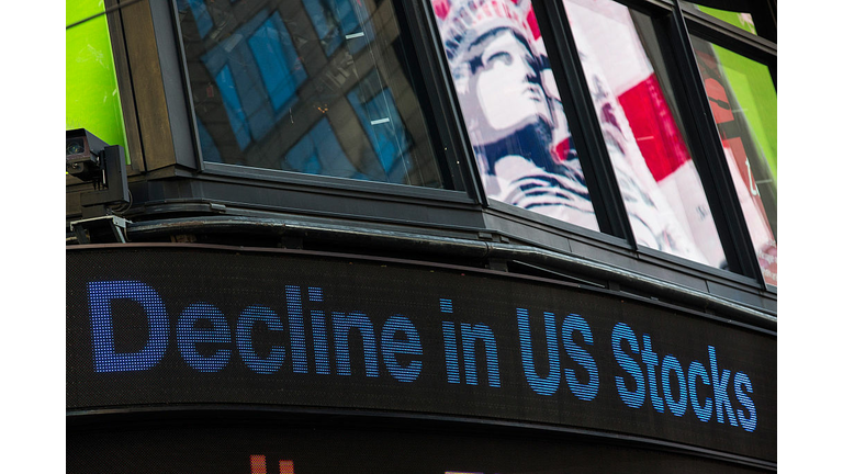 Dow Jones Industrial Average Drops Over 500 Points