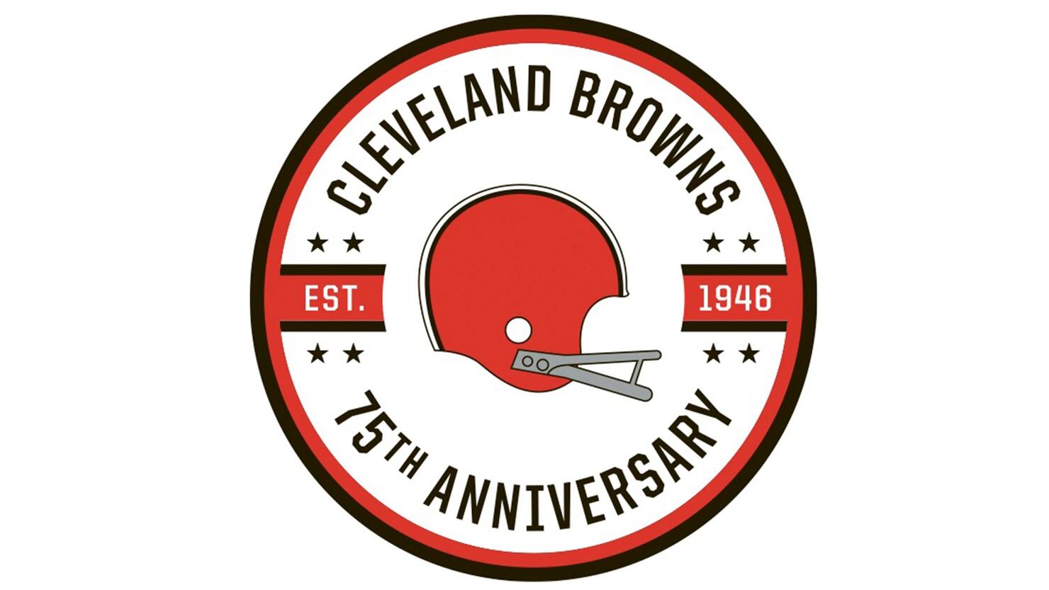 Cleveland Browns Historic Logo Go Team Chrome Wall Clock - Everything  Buckeyes