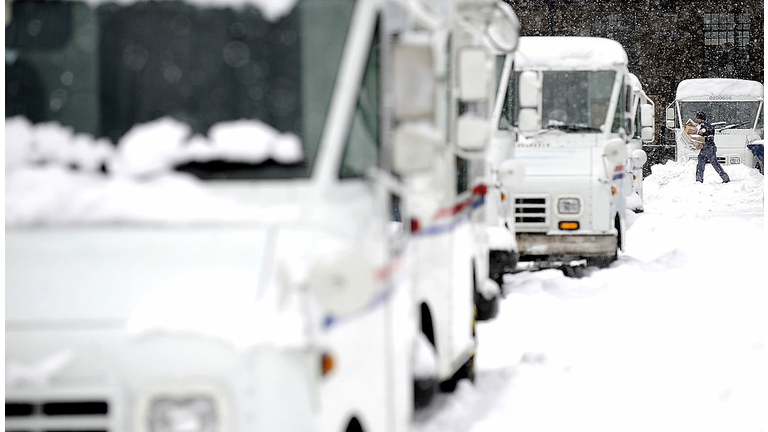 Snow Storm Slams Northeast