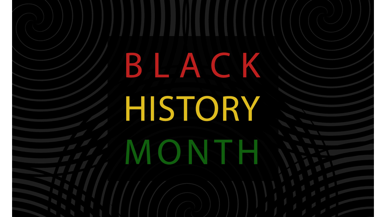 Black History Month - poster,  card, background