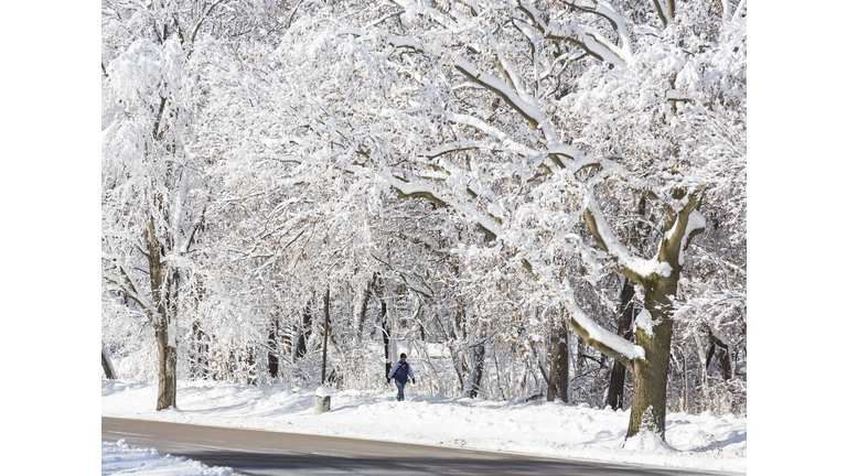 Wisconsin Hit By Major Snow Storm