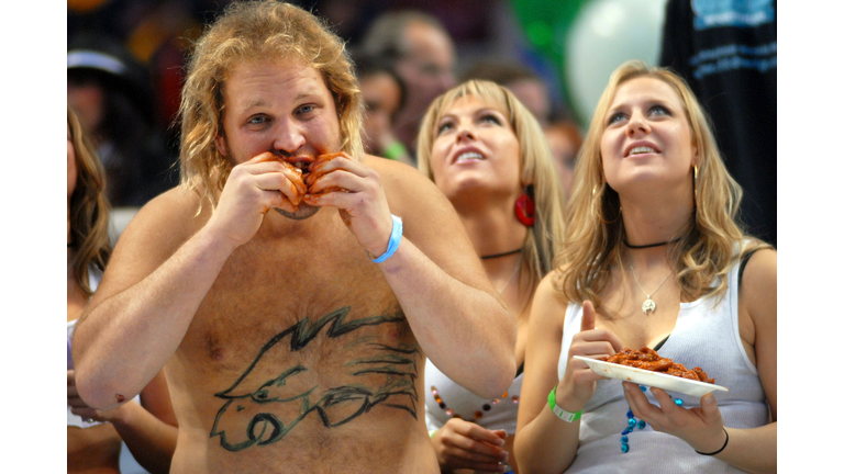 Annual "Wing Bowl" Honors Super Bowl Gluttony