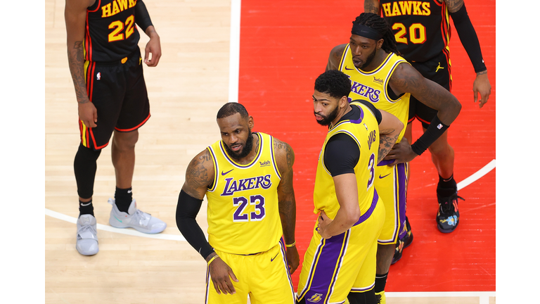Los Angeles Lakers v Atlanta Hawks (Getty)
