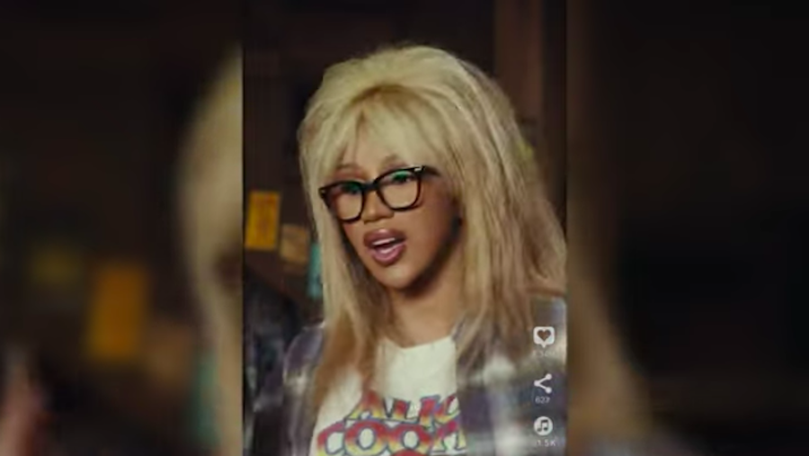 Cardi B Encourages To Eat Local In Hilarious Waynes World Uber