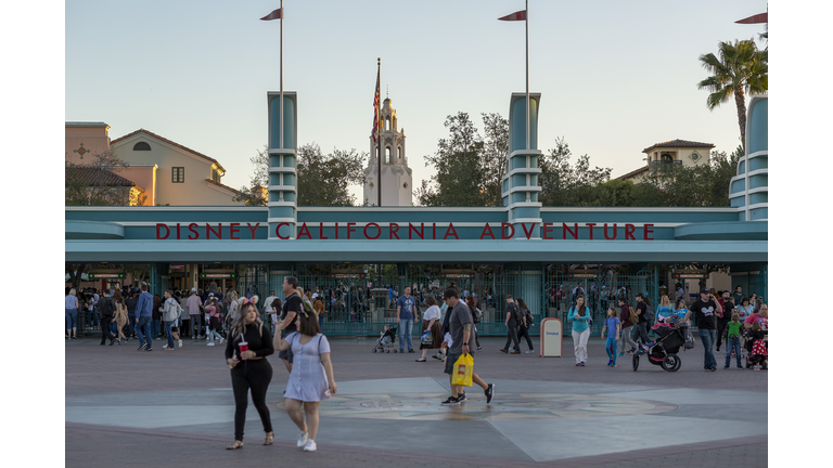 California Adventure Gates in Disneyland