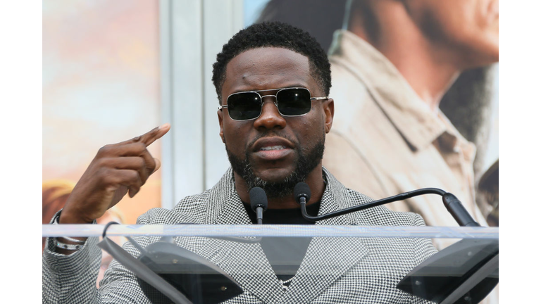 Kevin Hart Hand And Footprint Ceremony At the TCL Chinese Theatre IMAX