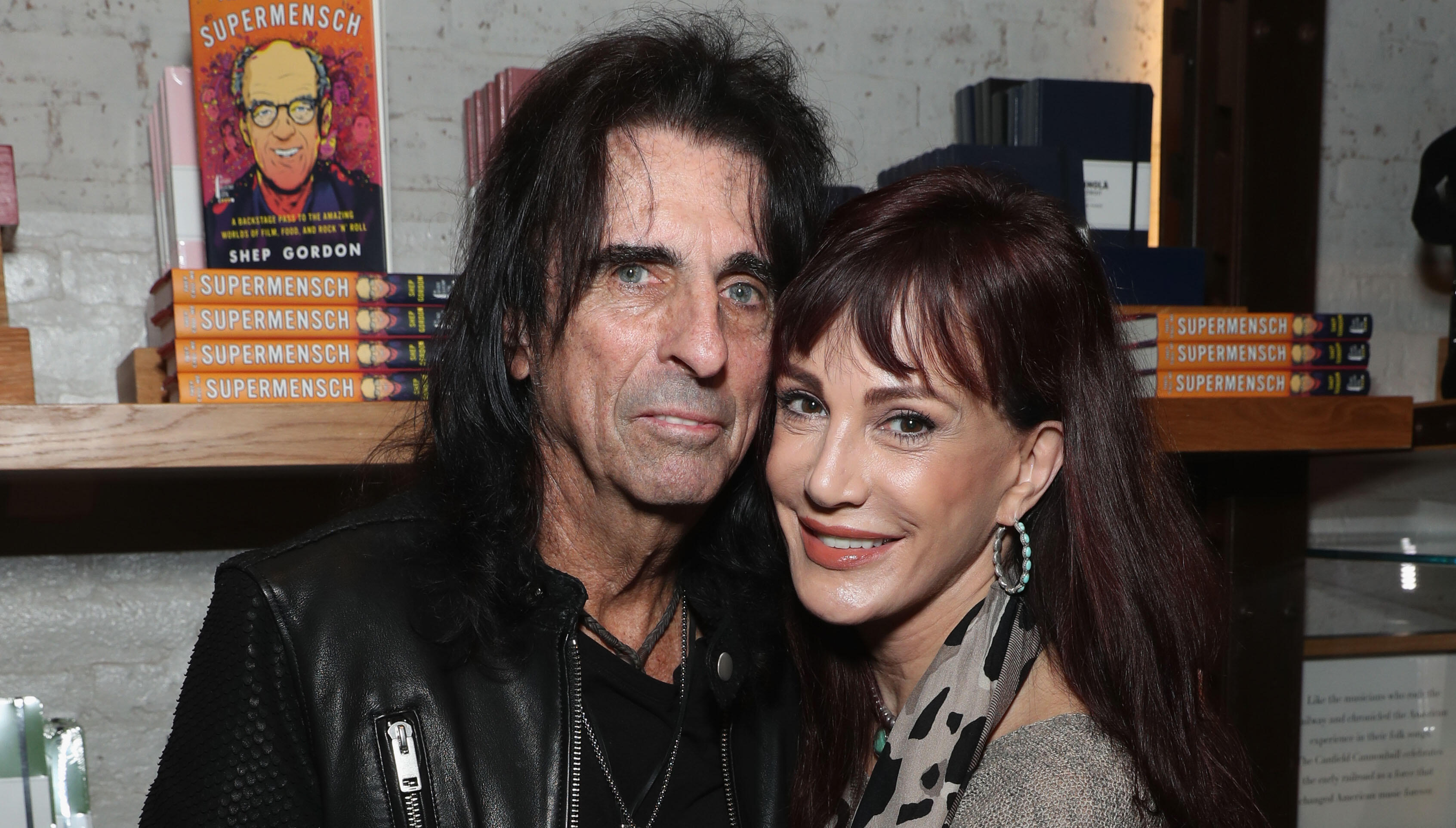 Alice Cooper, Wife Sheryl Cooper Get 'Painless' COVID19 Vaccine iHeart