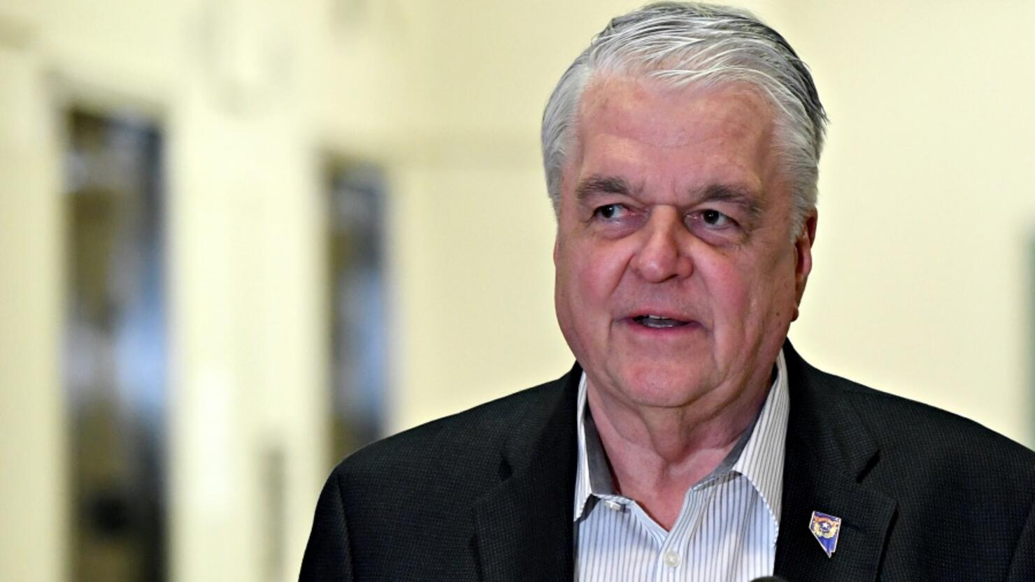 Nevada Governor Steve Sisolak Addresses Media On Government Response To Coronavirus