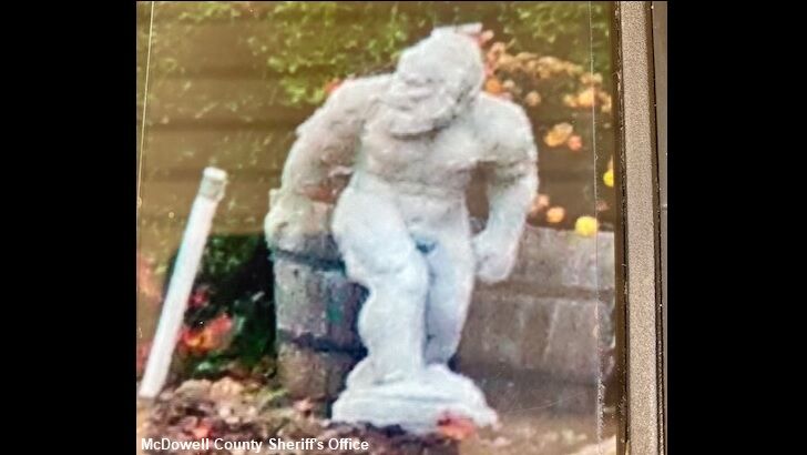 Bigfoot Bandits Strike Again, Swipe Sasquatch Statue in North Carolina