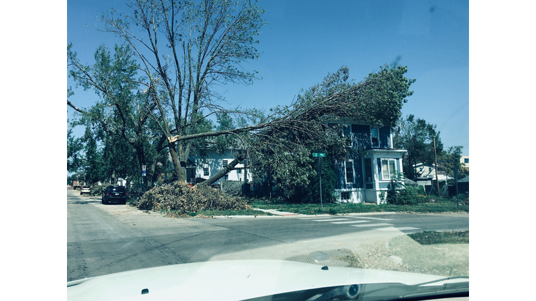 Marion Derecho storm damage photo by Wendy Wilde